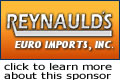 Reynaulds Euro Imports - support MRH - click to visit this sponsor!