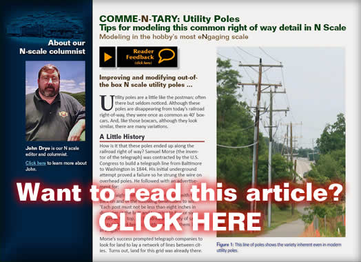 Comme-N-tary: Utility poles