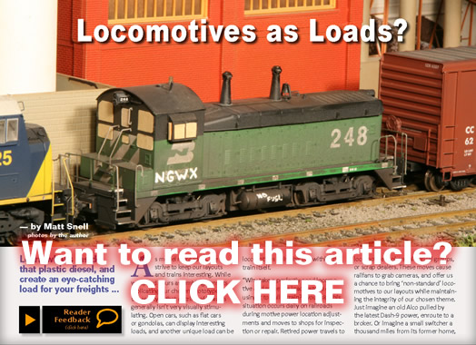 Locos as loads - MRH Sep 2011