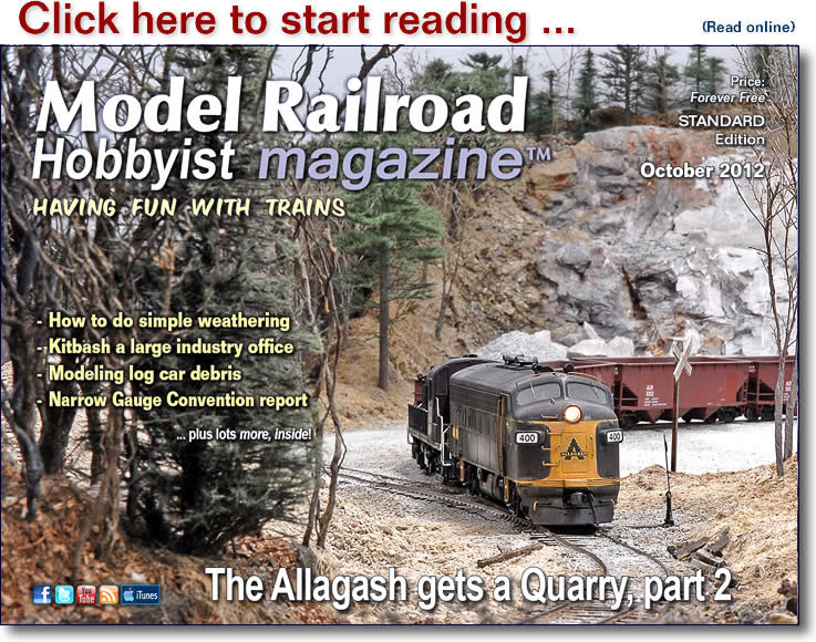 2012 | Model Railroad Hobbyist magazine | Having fun with model 