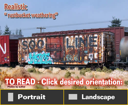weathering Model Railroad Hobbyist magazine Having fun with model 