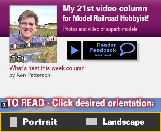 What's Neat: My 21st MRH column! - Model trains - MRH column September 2014