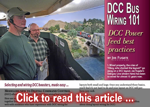 DCC Bus Wiring 101 - Model trains - MRH article April 2015