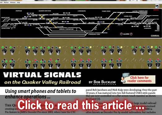 Virtual signals with JMRI - Model trains - MRH article June 2015