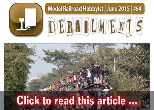 June Derailments humor/bizarre facts - Model trains - MRH feature June 2015