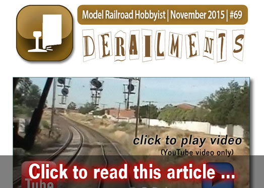 Derailments - Model trains - MRH feature November 2015