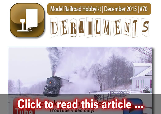 Derailments - Model trains - MRH feature December 2015