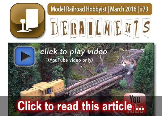 Derailments - Model trains - MRH feature March 2016