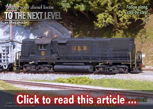 Taking your diesel locos to the next level: Atlas Alco C420 - Model trains - MRH column March 2016
