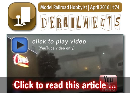 Derailments - Model trains - MRH feature April 2016