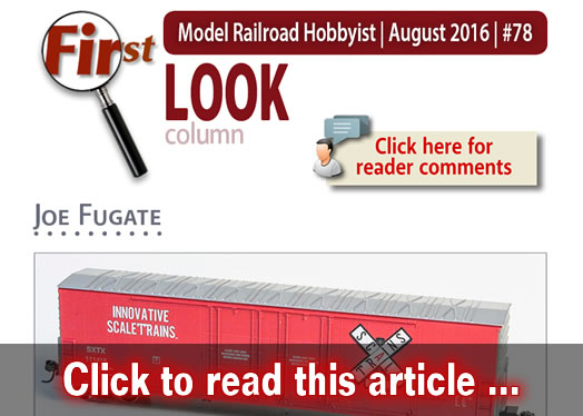 First Look: Scale Trains - Model trains - MRH article August 2016