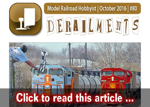 Derailments - Model trains - MRH feature October 2016