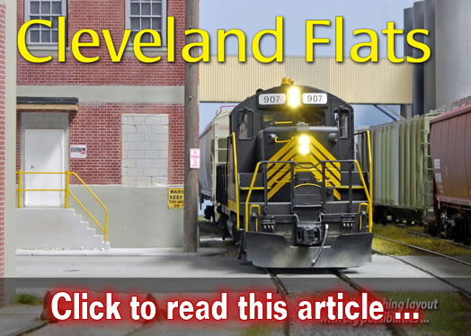 Cleveland Flats switching module - Model trains - MRH article October 2016