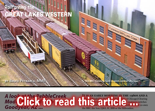 Railfanning the Great Lakes Western - Model trains - MRH article October 2016