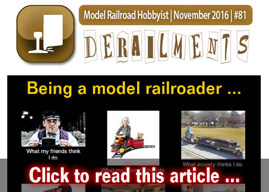 Derailments - Model trains - MRH feature November 2016