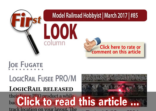 LogicRail Fusee PRO/M - Model trains - MRH feature March 2017