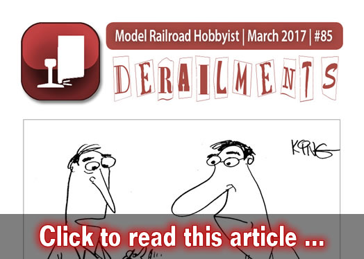 Derailments - Model trains - MRH feature March 2017