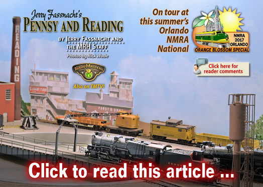 Jerry Fassnacht's Pennsy and Reading - Model trains - MRH article May 2017