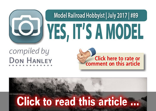 Yes, it's a model - Model trains - MRH feature July 2017