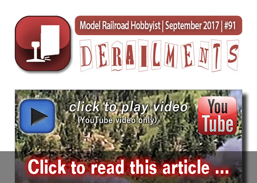 Derailments - Model trains - MRH feature September 2017