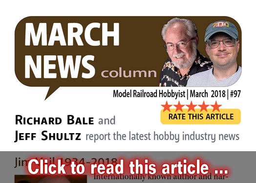 Mar 2018 news - Model trains - MRH column March 2018