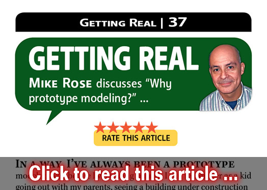 Getting Real: Prototype modeling roundup, Mike Rose - Model trains - MRH column June 2018