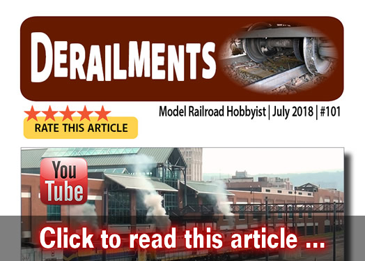 Derailments - Model trains - MRH feature July 2018