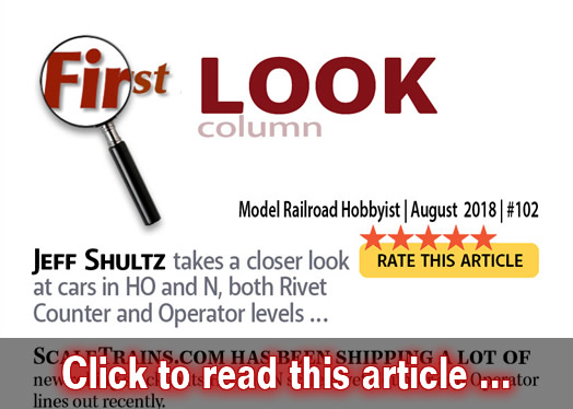 First Look: Scaletrains rolling stock - Model trains - MRH article August 2018