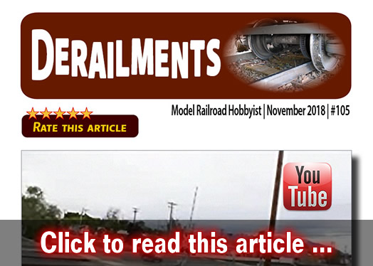 Derailments - Model trains - MRH feature November 2018