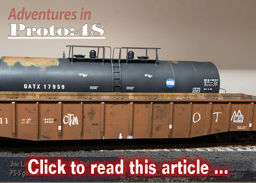 Adventures in Proto:48 - Model trains - MRH article November 2018