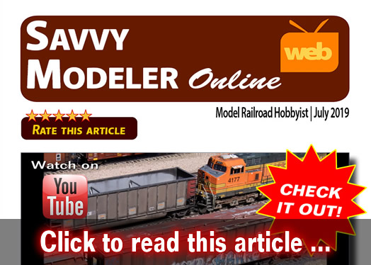 Savvy Modeler online: BNSF hopper weathering - Model trains - MRH feature July 2019