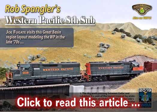 Rob Spangler's Western Pacific 8th Sub - Model trains - MRH article July 2019