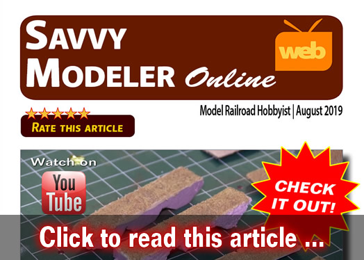 Savvy Modeler online: Making sand loads - Model trains - MRH feature August 2019
