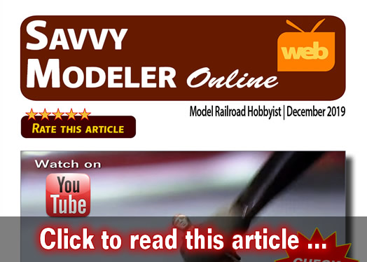 Savvy Modeler online: Painting scale figures - Model trains - MRH feature December 2019