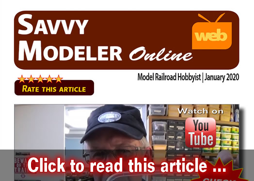 Savvy Modeler online: Make your own ground foam - Model trains - MRH feature January 2020