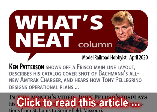 What?s Neat: Designing a layout ops plan, ? - Model trains - MRH column April 2020