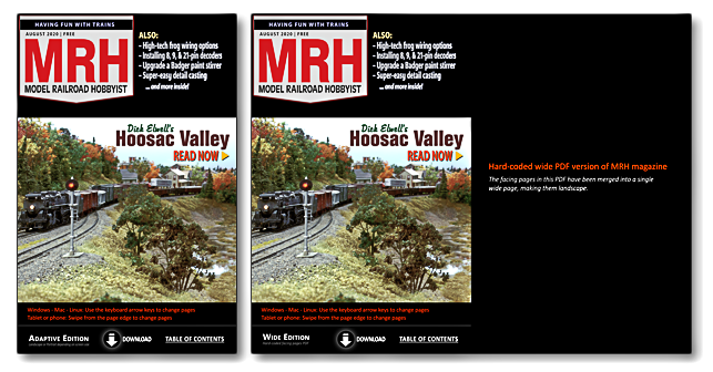 August 2020 MRH issue landscape and portrait covers