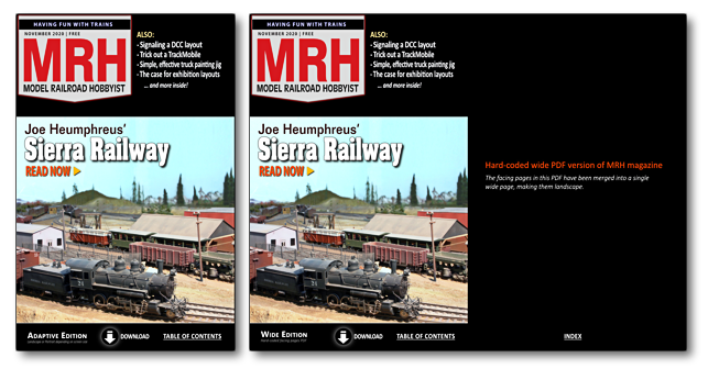September 2020 MRH issue landscape and portrait covers