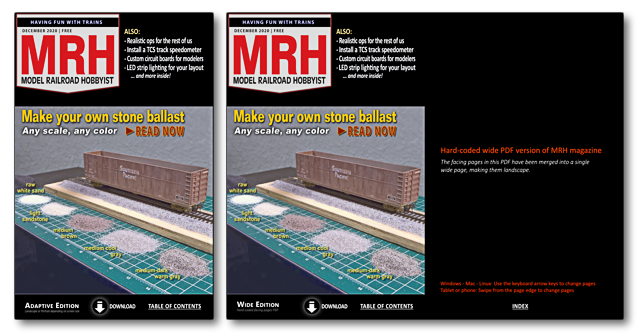 December  2020 MRH issue landscape and portrait covers