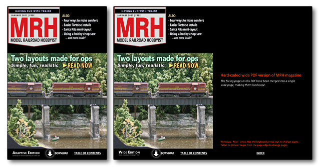 January 2021 MRH issue landscape and portrait covers