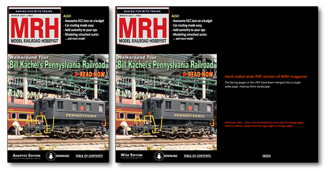 March 2021 MRH issue landscape and portrait covers