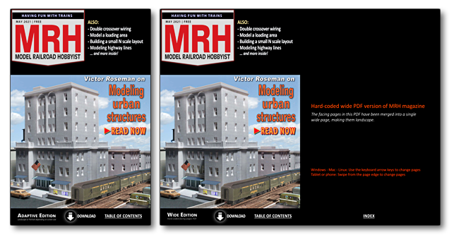 May 2021 MRH issue landscape and portrait covers