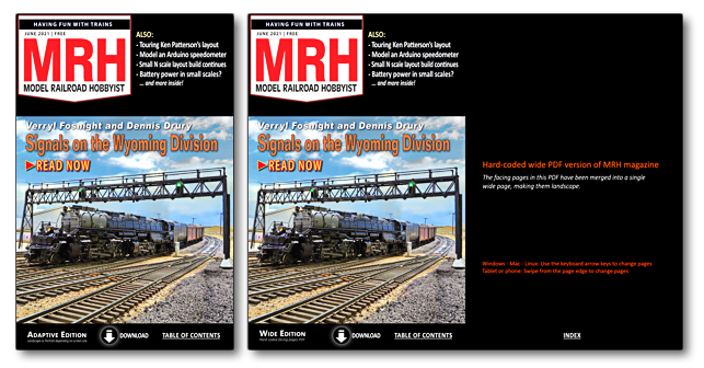 June 2021 MRH issue landscape and portrait covers