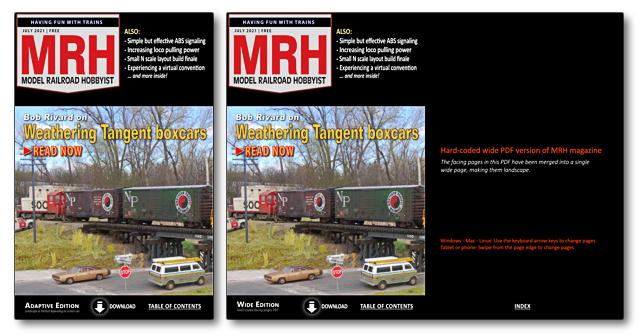 July 2021 MRH issue landscape and portrait covers
