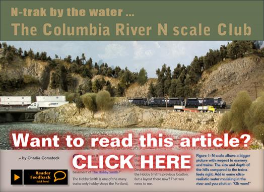 Columbia River N Scale club