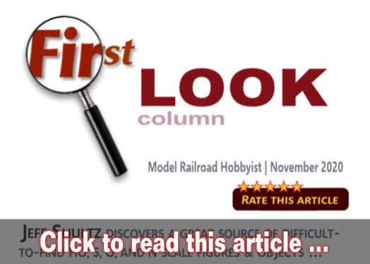 First Look: miniprints - Model trains - MRH article November 2020