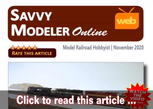 Savvy Modeler online: Speed matching - Model trains - MRH feature November 2020