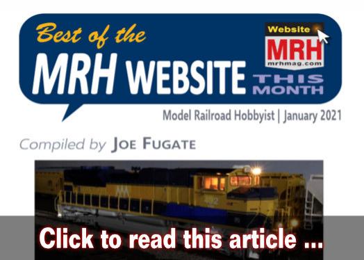 Best of the MRH website this month - Model trains - MRH feature January 2021
