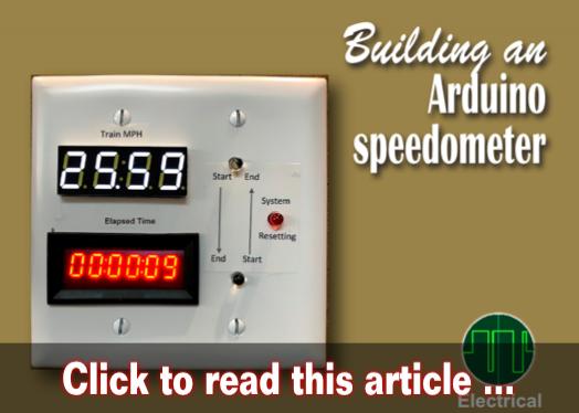 Building an Arduino speedometer - Model trains - MRH feature June 2021