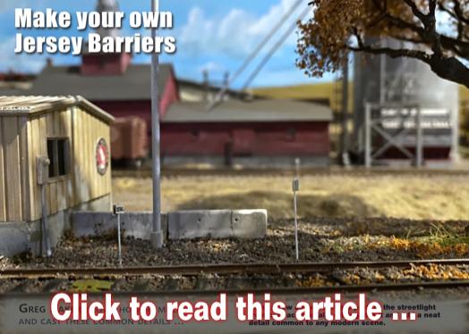 Make your own Jersey Barriers - Model trains - MRH article October 2021